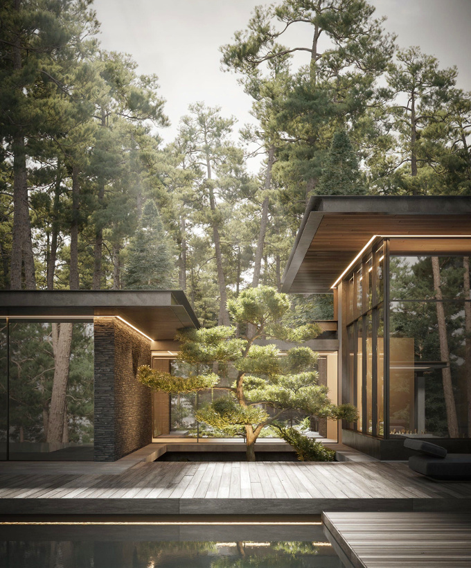 Nature + structure zen = le bon mix