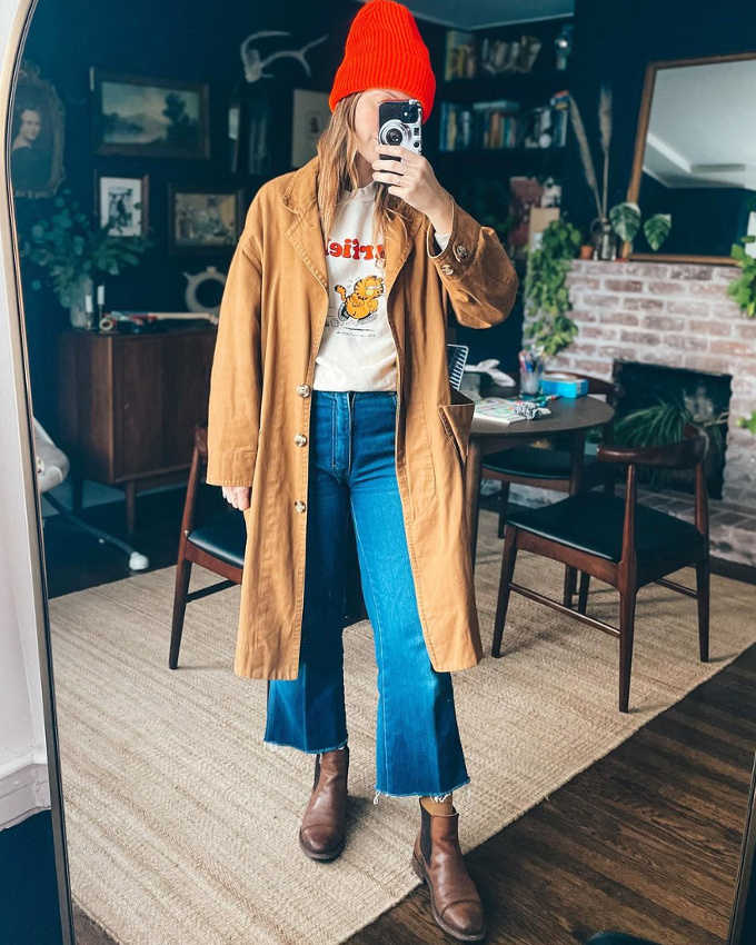 M�lant fantaisie, confort et authenticit�, ce look a tout bon !