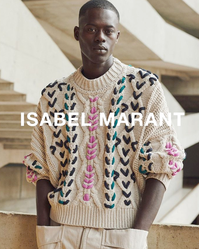 On piquerait bien � l'homme Isabel Marant son pull irlandais revisit� !