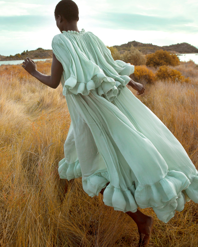 Envie d'une robe de bal � porter � la campagne !