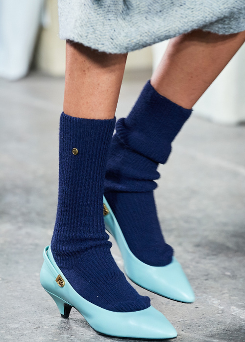 Escarpins chaussettes outlet