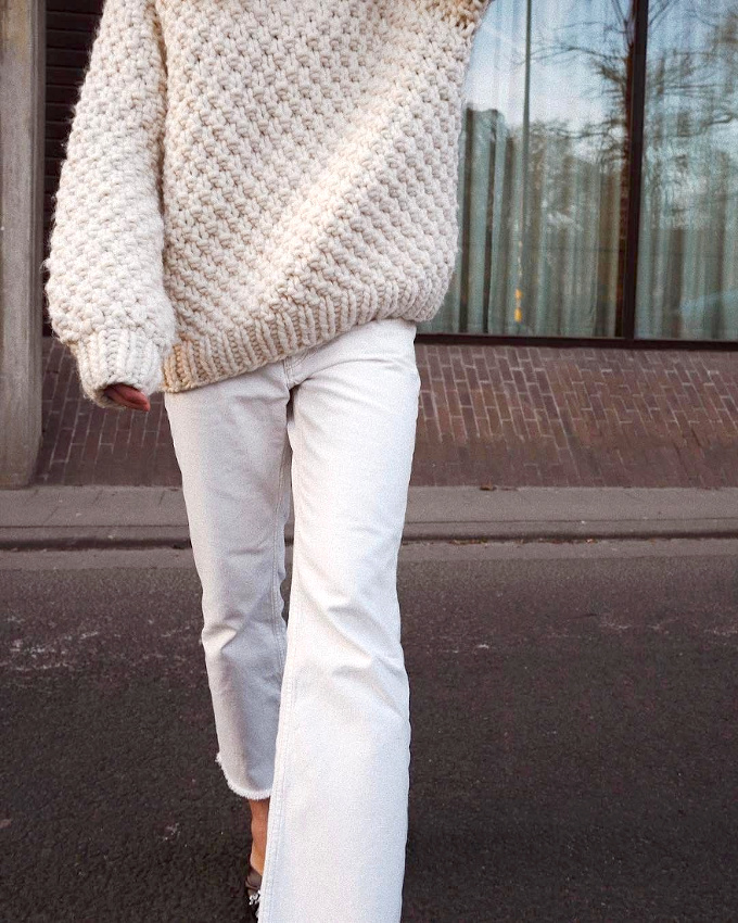 Blanc + faux blanc chaleureux = le bon mix