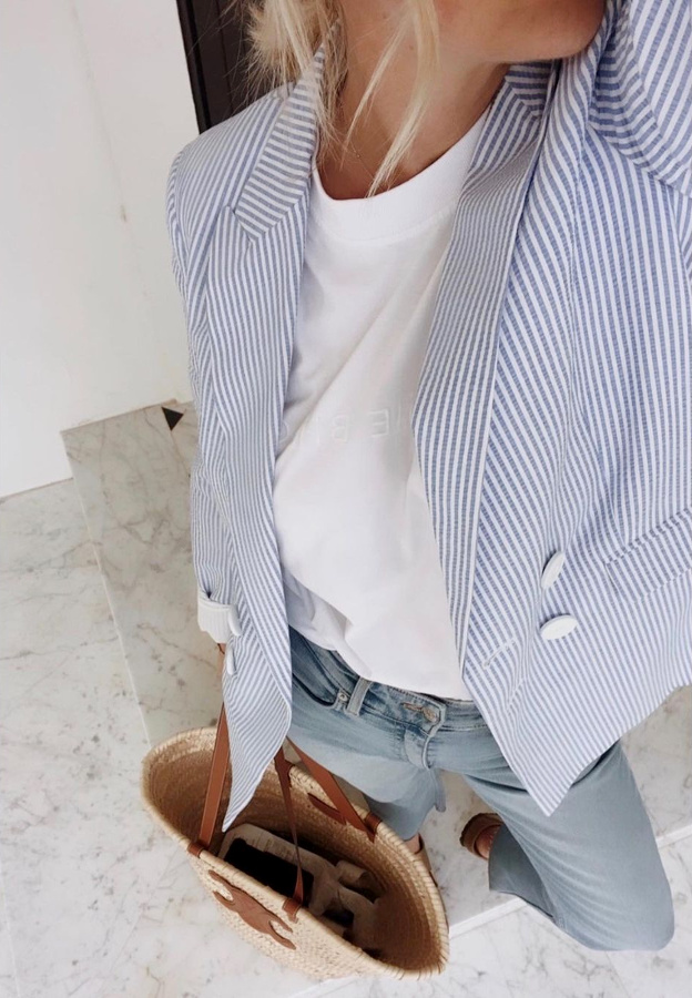 Wanted : un blazer en seersucker !