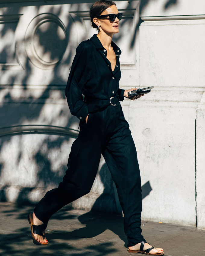 Le parfait total look noir #387