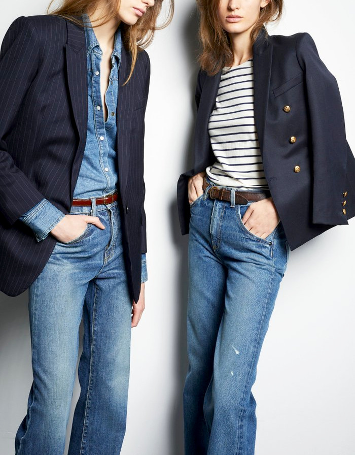 Marini�re, blazer bleu marine, chemise en jean... autant de pi�ces intemporelles facilitant grandement la vie !