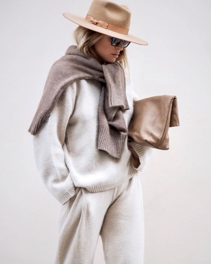 Oui aux cama�eux de teintes neutres boost�es par un chaleureux t�lescopage de mati�res !