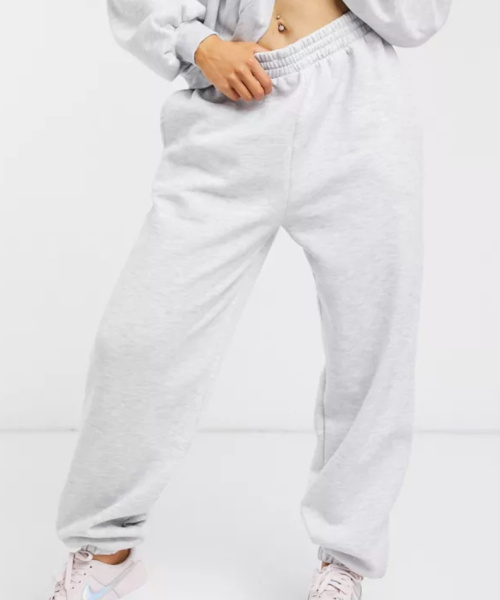 jogger oversize gris