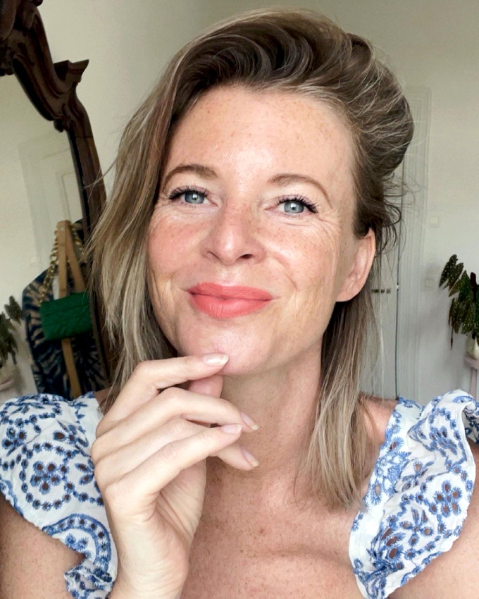 En �t�, rien de tel qu'un lipstick abricot pour booster un bronzage naissant !