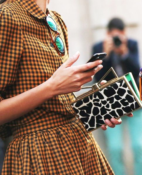 Imprim� vichy + tachet� animalier = le bon mix