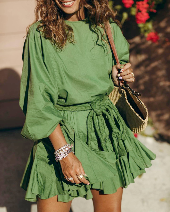 Reconduite chaque saison, la robe Ella de chez Rhode continue de s�duire !