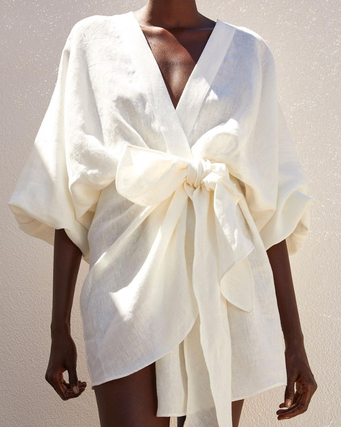 La parfaite petite robe blanche !