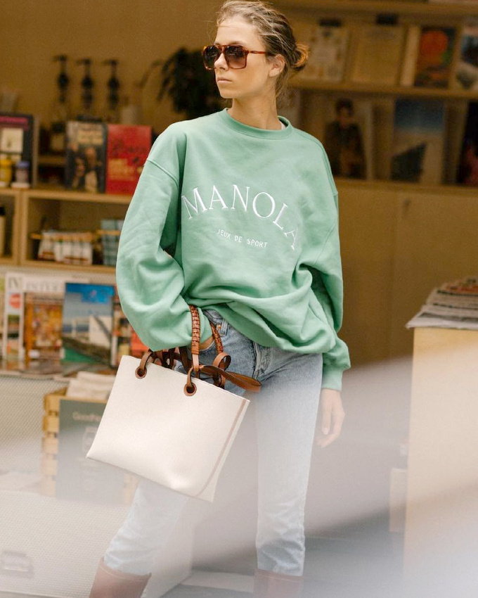 Wanted : un sweat vert lichen !