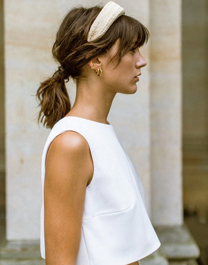 Pour ou contre le serre-t�te en raphia tress� ?