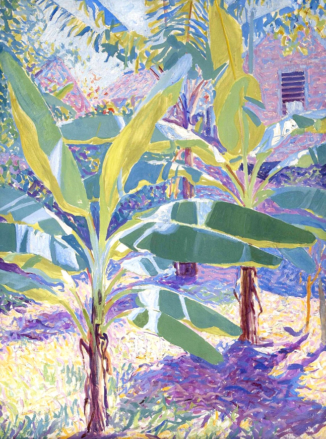 Vert + bleu ciel + violet = le bon mix