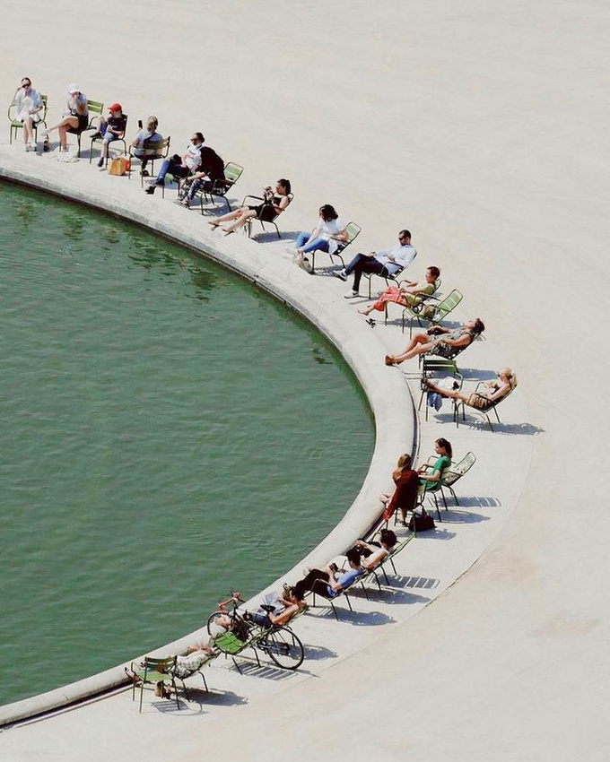 Vert + gris clair + touche de rose = le bon mix