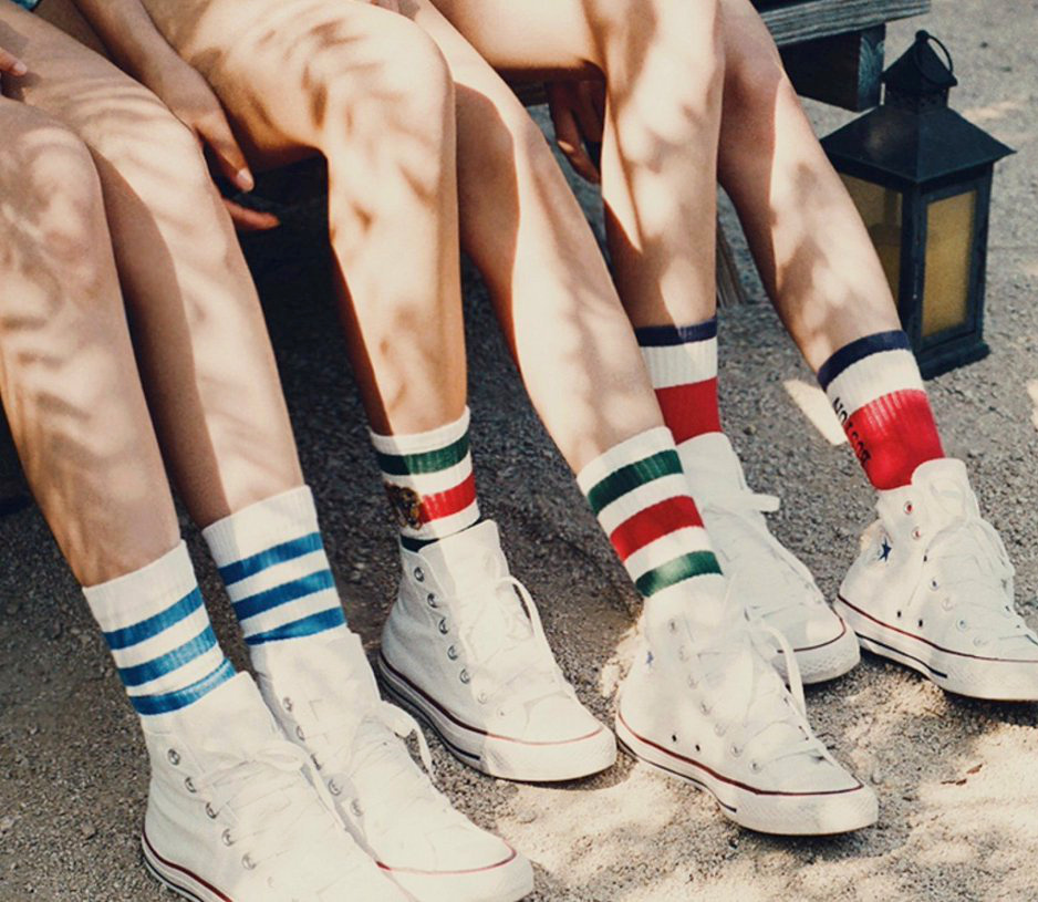 La chaussette, cet accessoire qui cette saison n'a plus envie de se cacher !