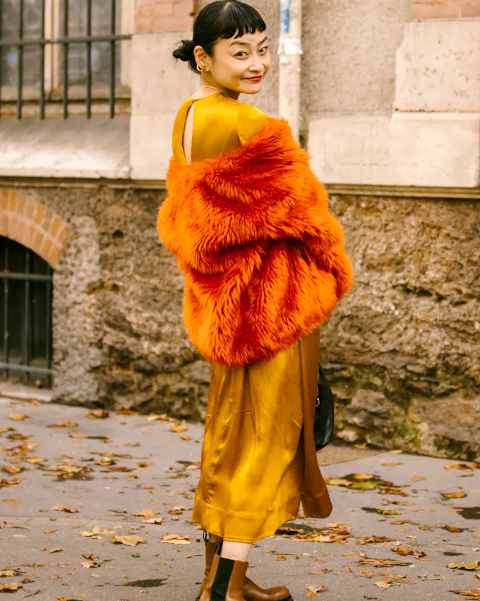Marron + ocre + orange = le bon mix