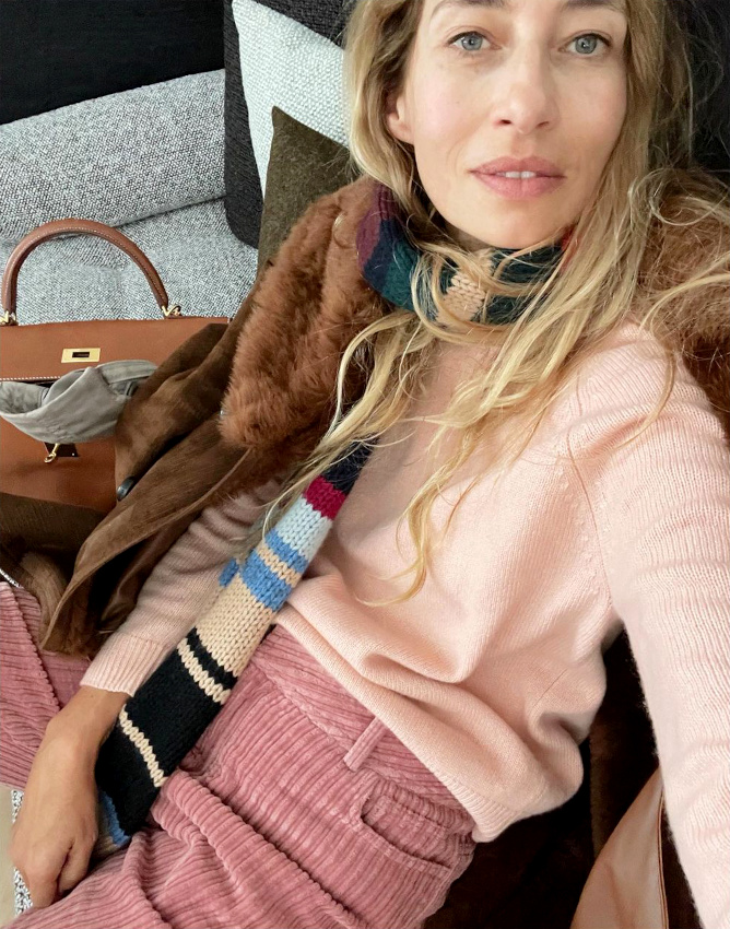 Cama�eu de rose + touche de marron = le bon mix