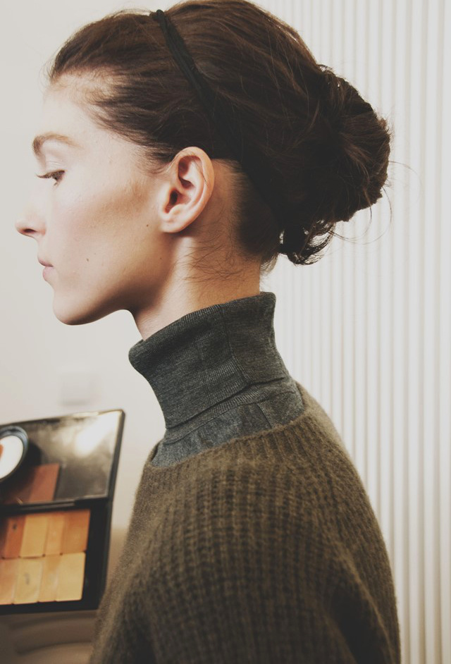 Quand un port de t�te gracieux balaie l'aust�rit� de l'allure...