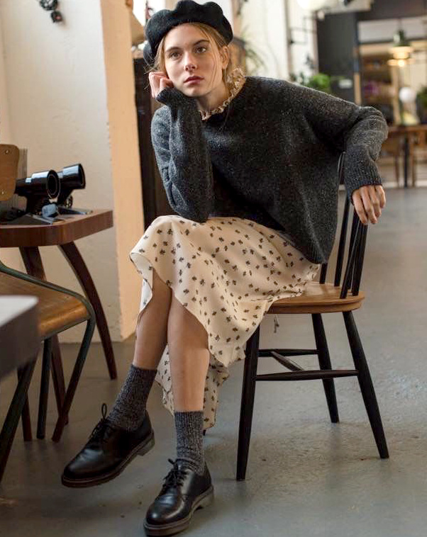 Oui aux robes f�minines port�es en mode Gavroche !