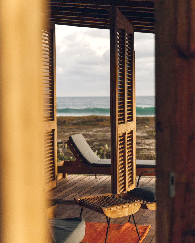 Mat�riaux naturels + vue sur l'oc�an = le bon mix