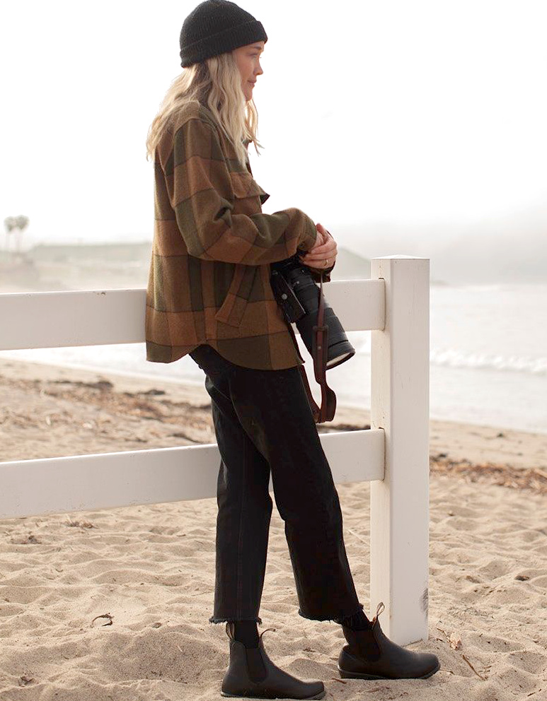 Sortir se promener dans la nature, tout en conservant un minimum de style...