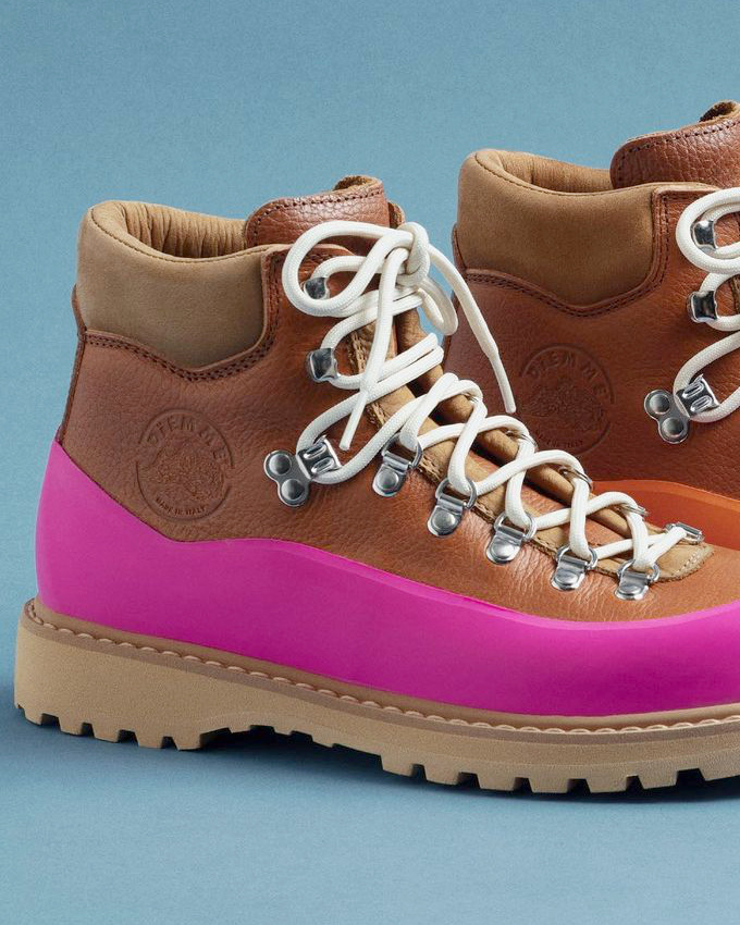 Rose stabilo + marron caramel = le bon mix