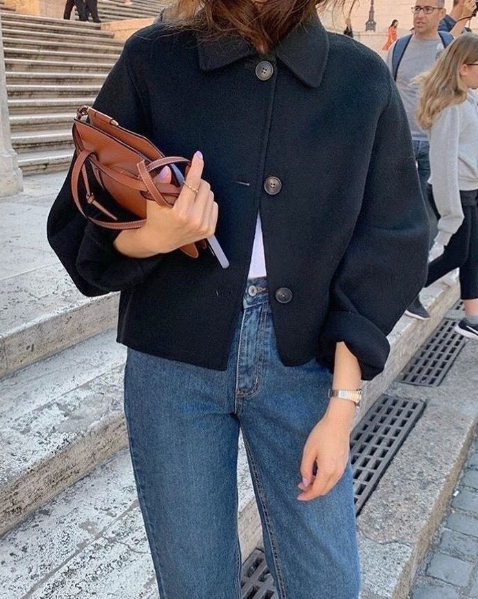 Le manteau court : la pi�ce chic et facile � vivre de la saison !