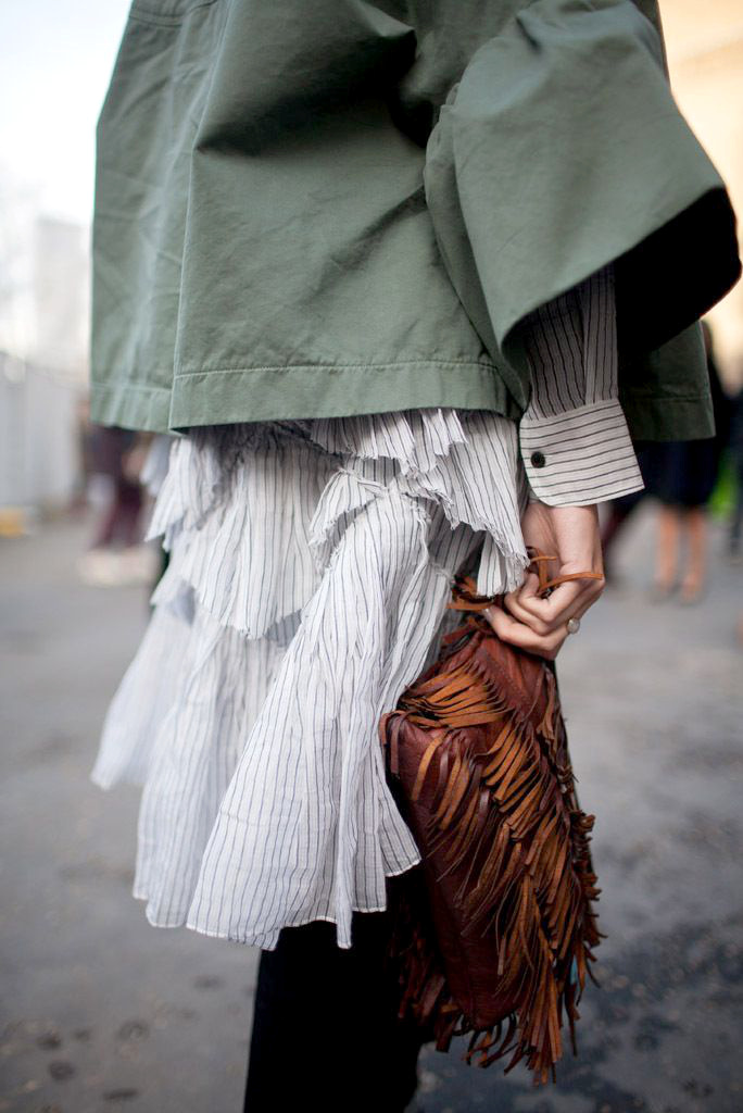 Mati�res utilitaires et motifs masculins : les meilleurs supports aux fantaisies stylistiques !