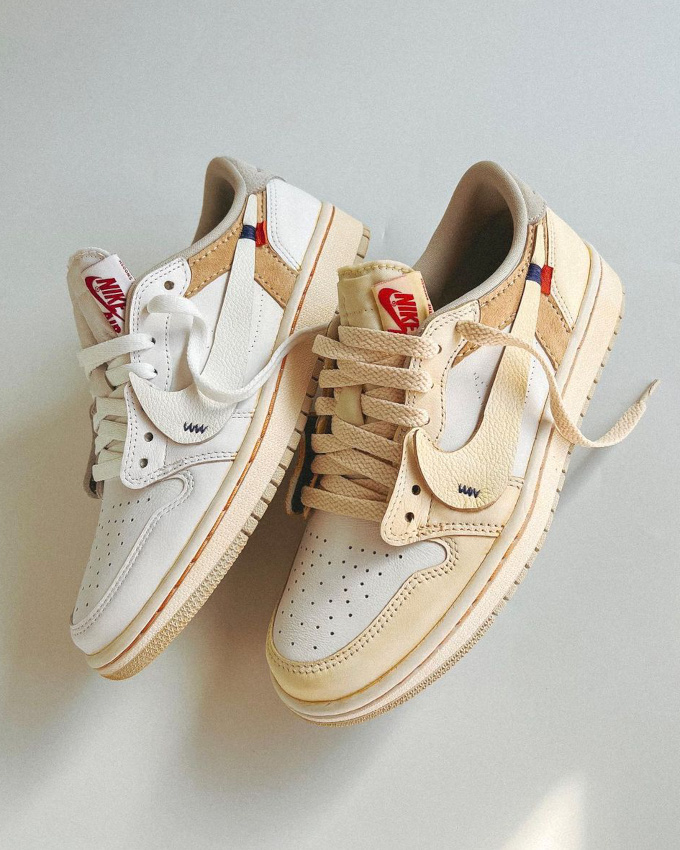 Le style dstructur sied particulirement bien aux Air Jordan 1 Low !