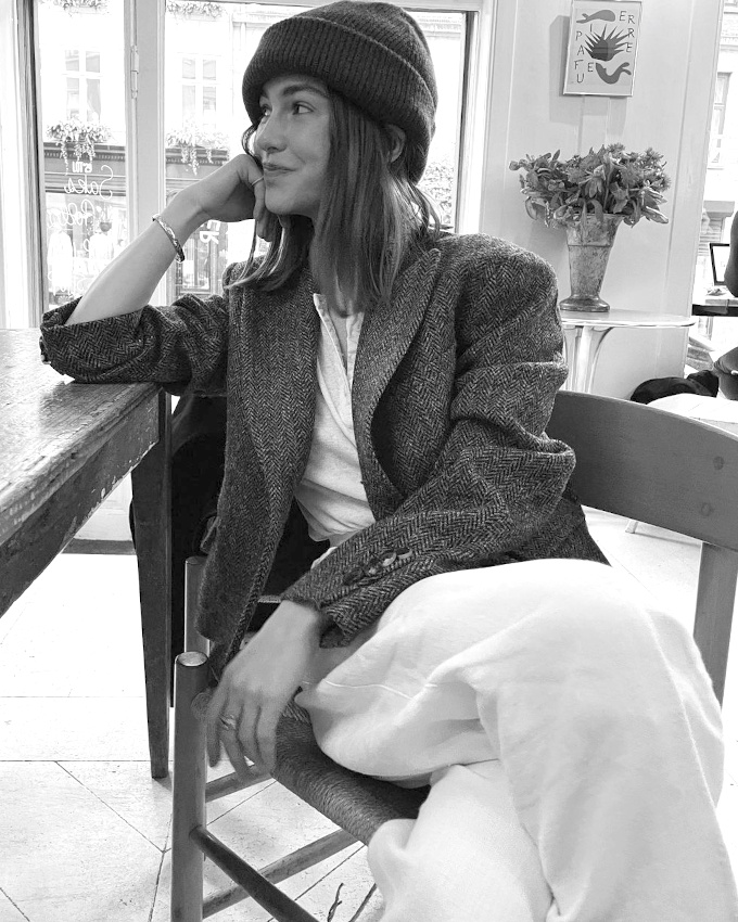M�lant tailoring et nonchalance, ce look a tout bon !