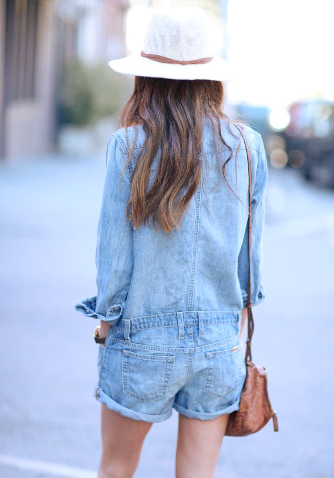 La chemise-short en jean : la pi�ce hybride qui fait dr�lement envie !