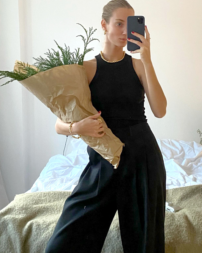 Le parfait total look noir #314