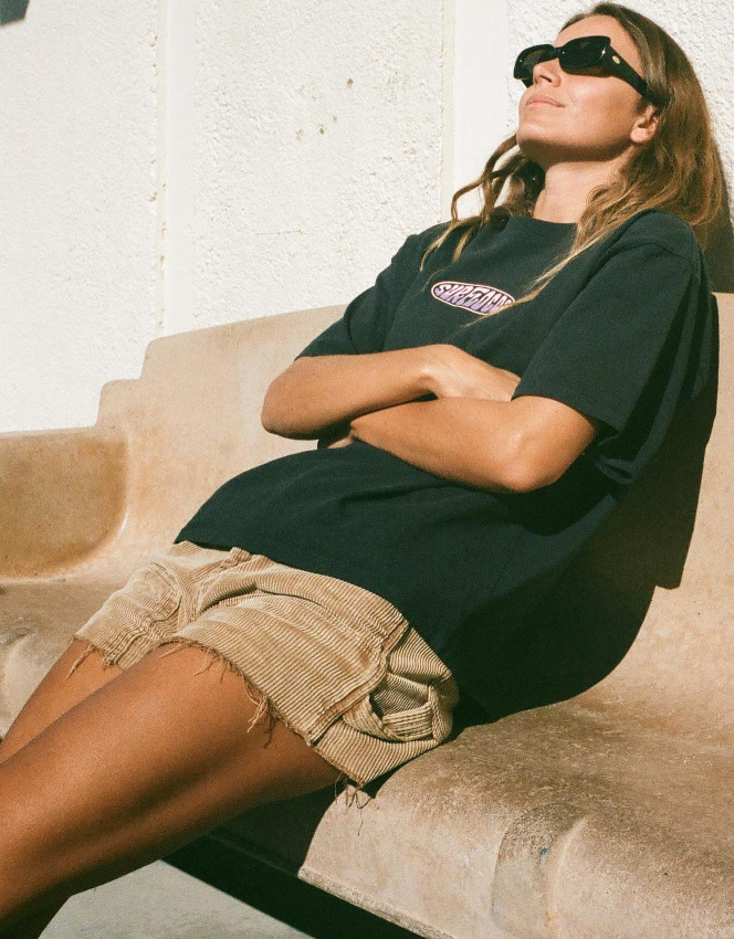 Tr�s envie de d�couper un short dans un baggy en velours c�tel� !