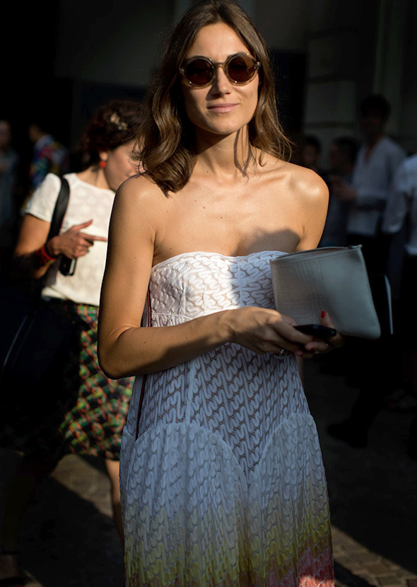 Envie de robe blanche pure de caractre !