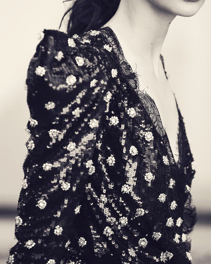 Oui aux sequins plus glamour/chic que disco !