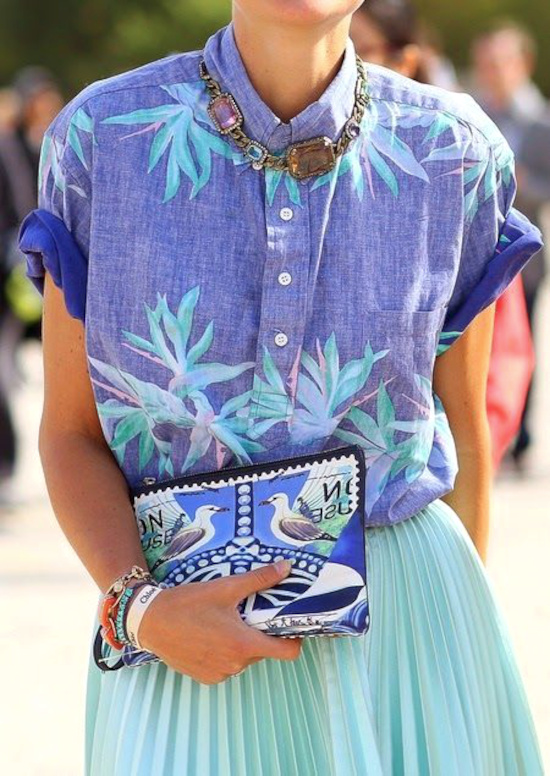 Travailles en camaeu, les pices d'univers diffrents se mixent bien plus facilement !