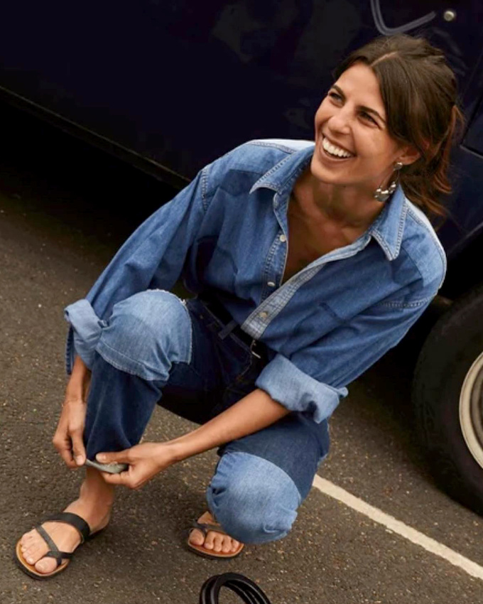 Oui aux subtils patchworks de denim !