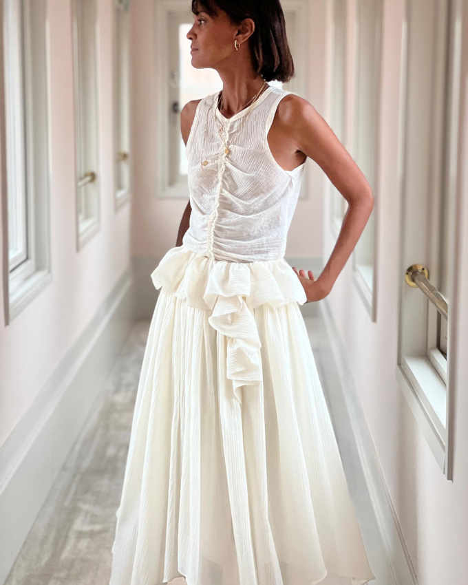 La fausse simplicit sied particulirement bien au blanc !