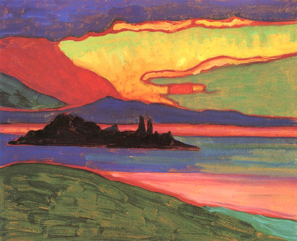 Quand l'artiste sublime la nature en y injectant ses motions ...