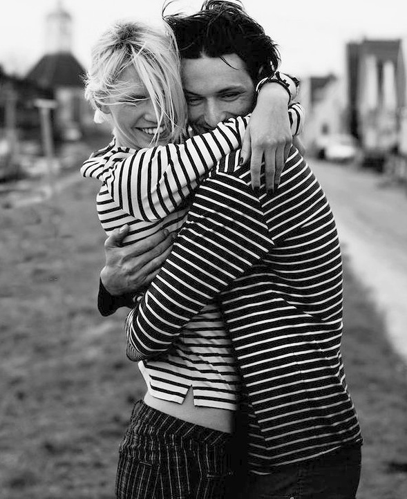 Oui au mix and match de rayures horizontales !