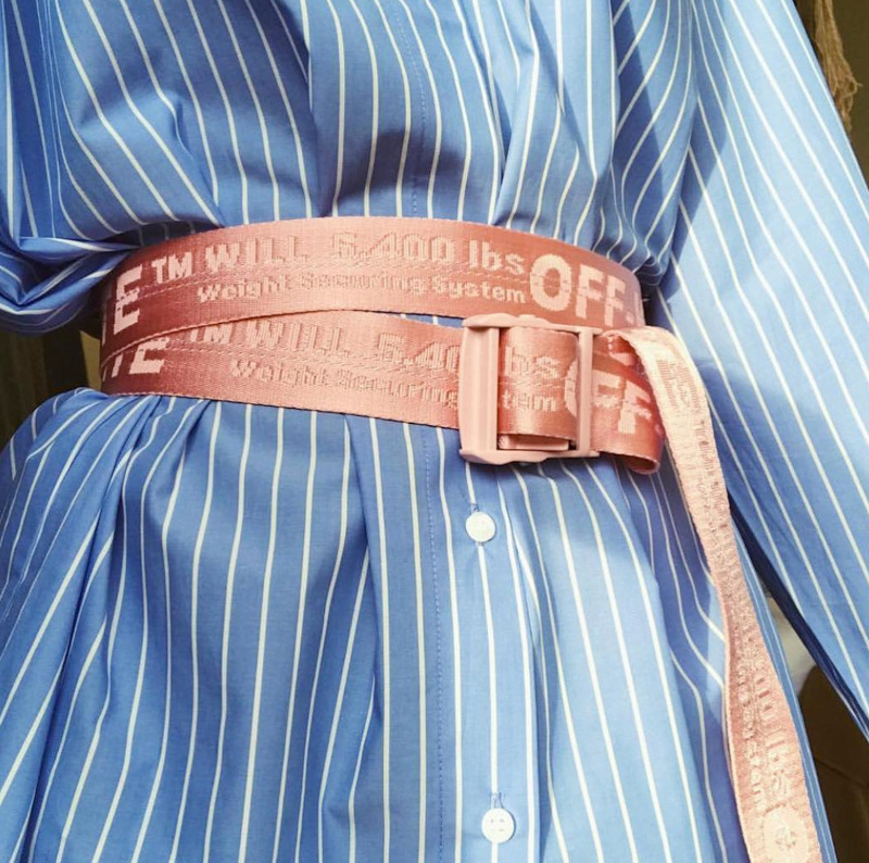 Rayures masculines + rose layette = le bon mix