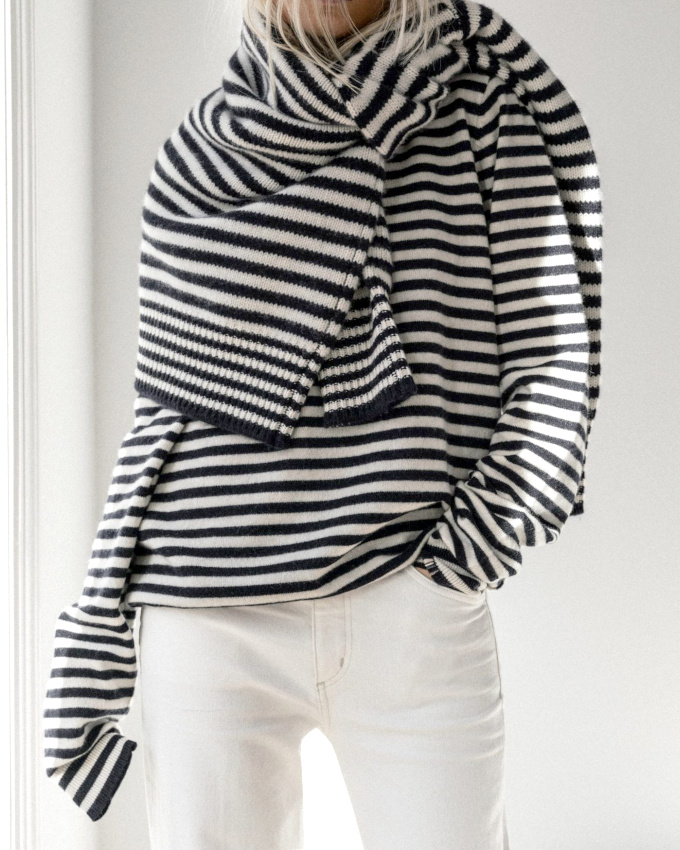 Oui au mix and match de rayures marini�re !