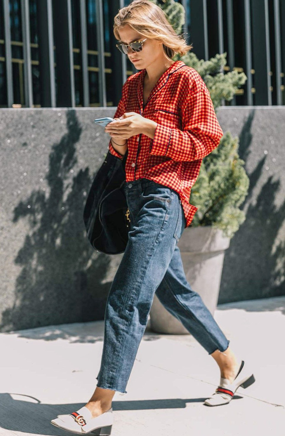 Oui aux chemises pouvant facilement passer de la chambre  la rue !