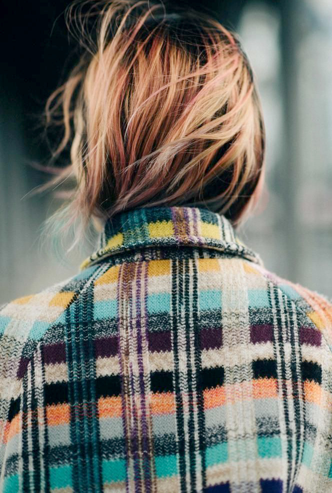 Les carreaux colors, les allis des manteaux automnaux !