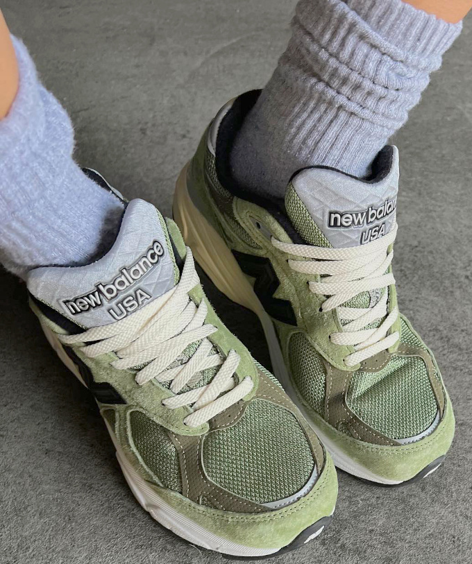 Wanted : des baskets jouant avec les nuances vertes !