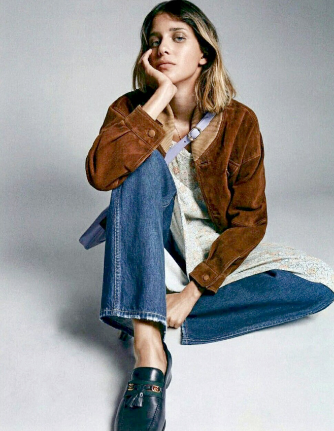 Le blouson en velours ras marron : un doudou vintage ultra d�sirable !