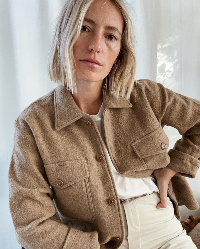 La blondeur sied particuli�rement bien aux harmonies blanc/tabac/blanc cass� !