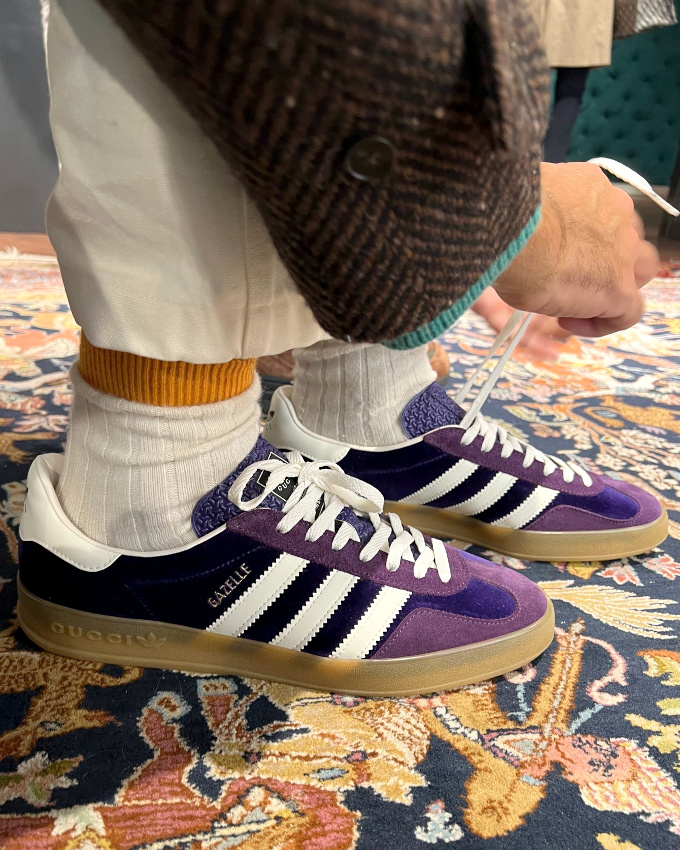 Wanted : une paire de baskets violettes !