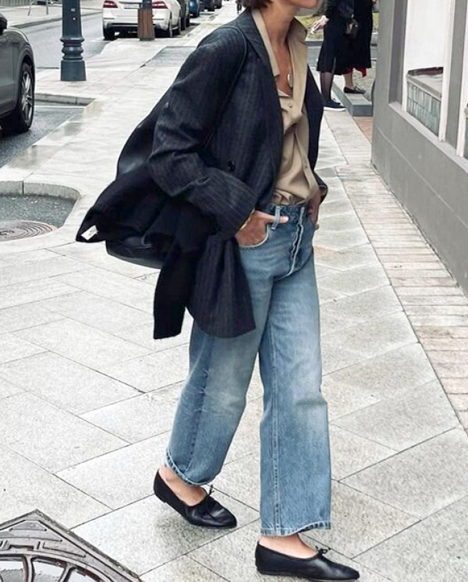 M�lant tailoring et d�contraction, ce look a tout bon !